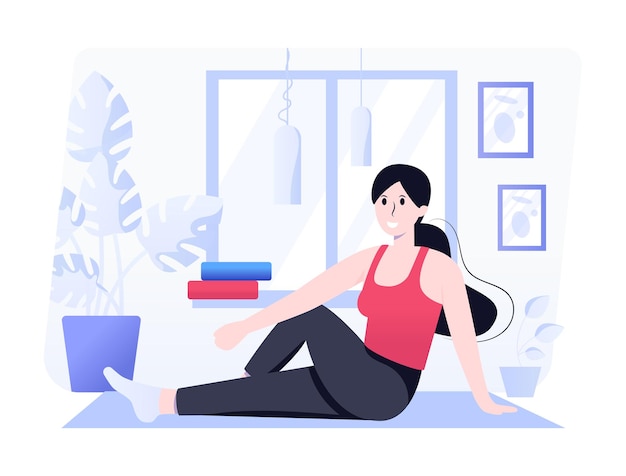 La postura del yoga