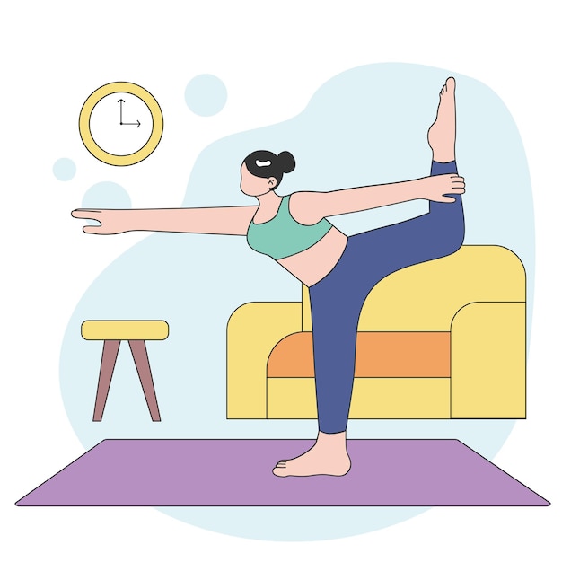 posturas de yoga mujer