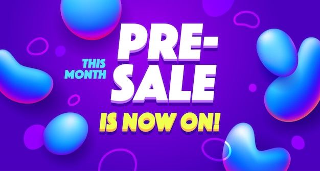Pre venta banner