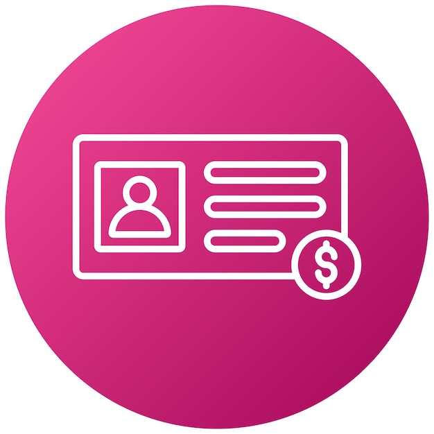 Precios de membresía Estilo del icono