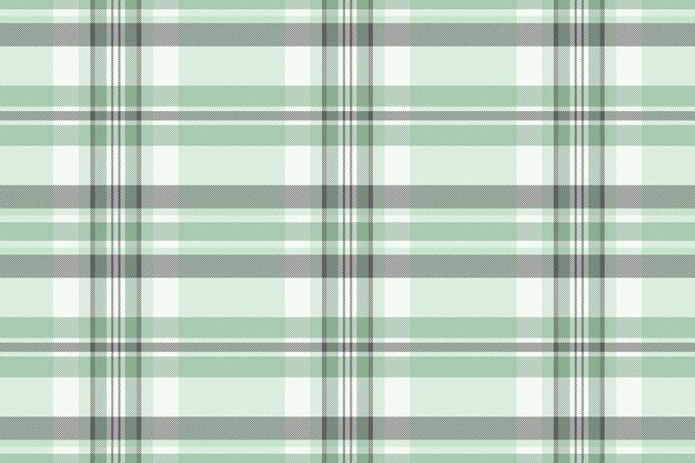 Preciosa textil tartan textura bufanda patrón de chequeo a cuadros Feliz Navidad tela vectorial de fondo sin costuras en colores claros y blancos