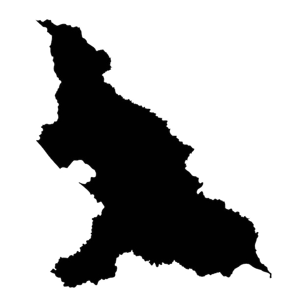 Prefectura de Haut Mbomou mapa división administrativa de la República Centroafricana