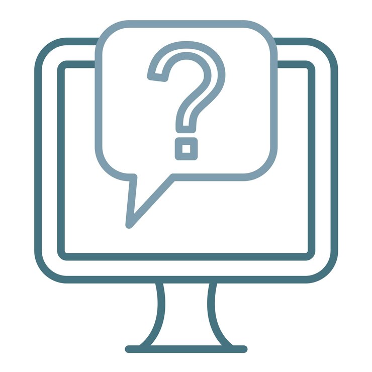 Vector preguntas ilustración plana