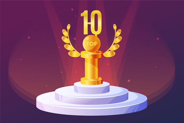 Premio al mejor podio entre los 10 mejores