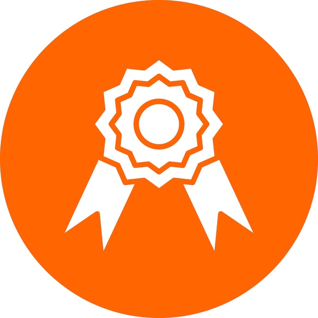 Premio de diseño vectorial Estilo de icono