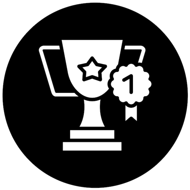 Premio de diseño vectorial Estilo de icono