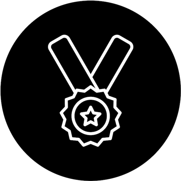 Premio de diseño vectorial Estilo de icono