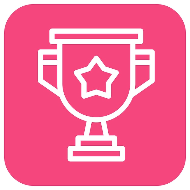 Premio de Ilustración de Diseño de Iconos Vectoriales