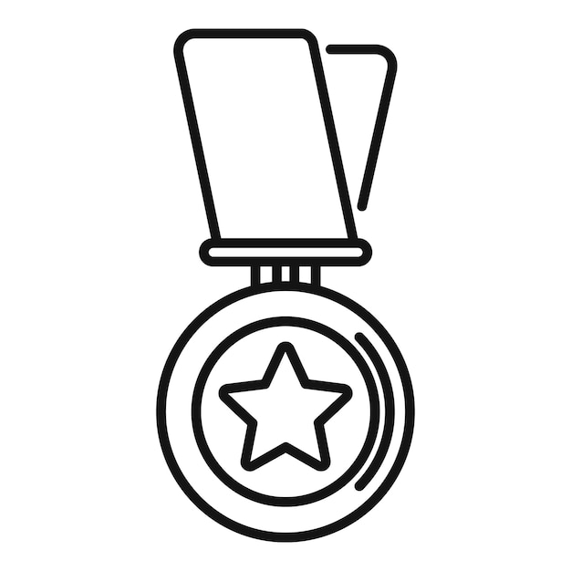 Premio de medalla ganador del primer lugar reconocimiento