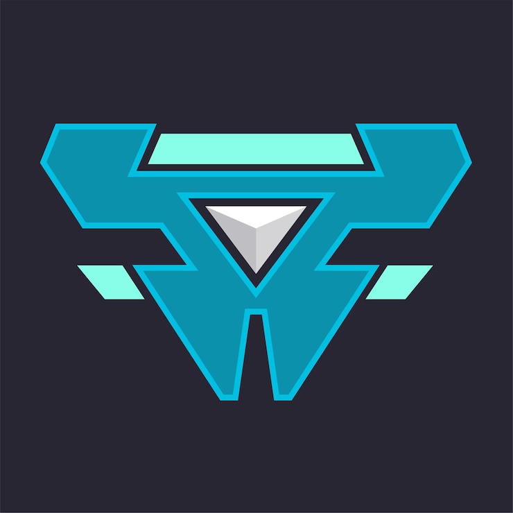 Vector premios de trofeos de juegos cibernéticos futuristas diamond modern para personajes como rpg o shooter.