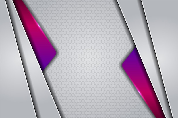 Premium abstracto moderno minimalista diagonal superposición degradado púrpura rosa sobre fondo blanco limpio