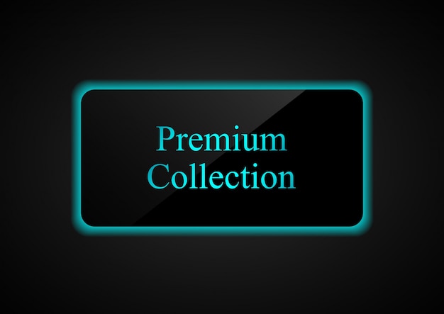 Premium Collection Elegant Neon