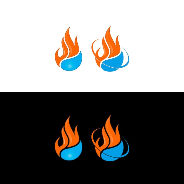 Prende fuego a la colección con el diseño del logotipo de aceite