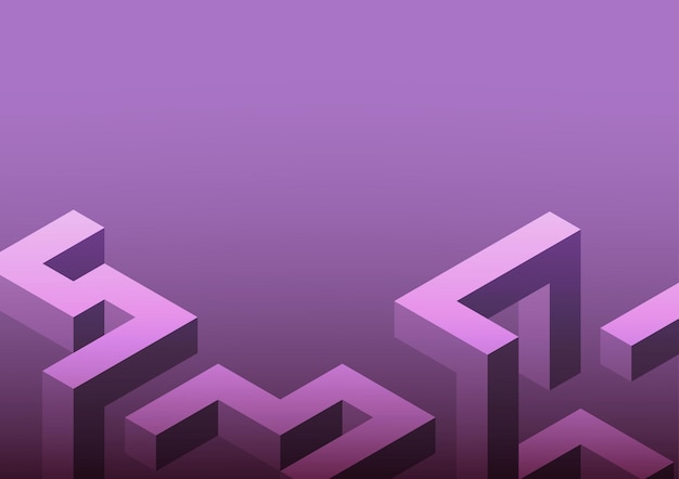 Presentación abstracta de fondo gráfico de geometría púrpura