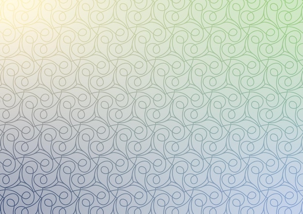 Presentación de la curva de línea de patrón de remolino fondo abstracto
