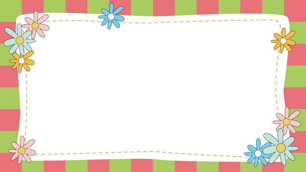 Presentación de fondo de tablero de ajedrez retro Ilustración vectorial de cuadro de texto