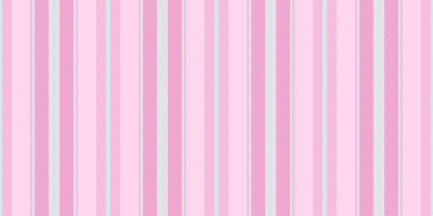 Presentación de fondo de tela de patrón de fabricación Líneas de textura vertical Vector textil sin costuras de franja de apartamento en colores claros y rosados