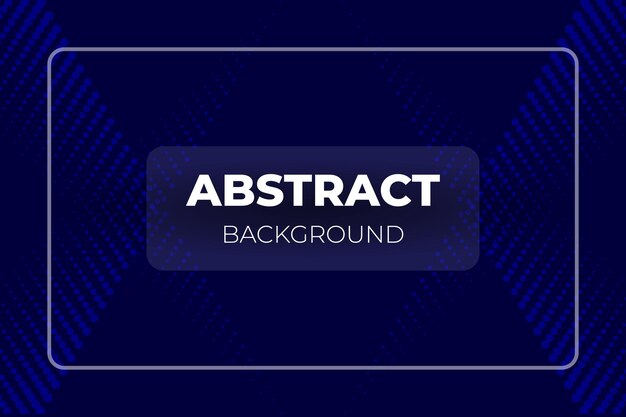 Presentación geométrica abstracta en azul oscuro
