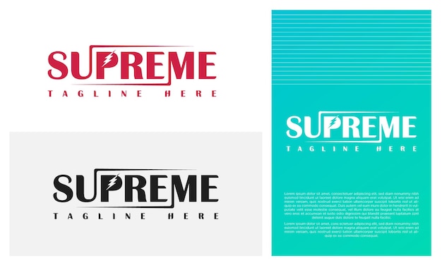 Presentación del logo supremo