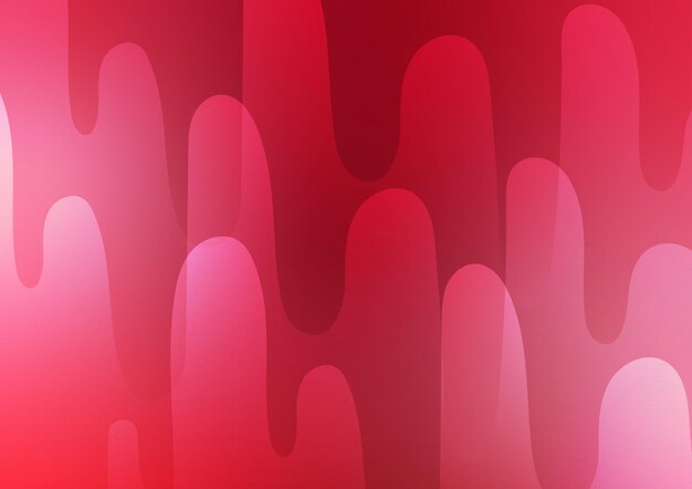 Presentación de onda roja abstracta Fondo de decoración moderno