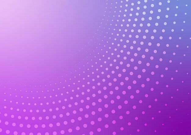 Presentación patrón de puntos púrpura fondo moderno