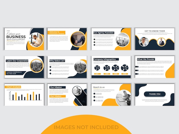 Presentación profesional de PowerPoint o diseño de diapositivas de PowerPoint para negocios