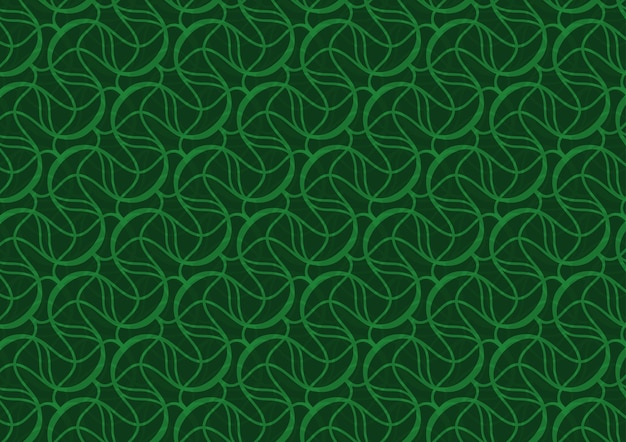 Presentación resumen patrón verde línea de fondo de arte