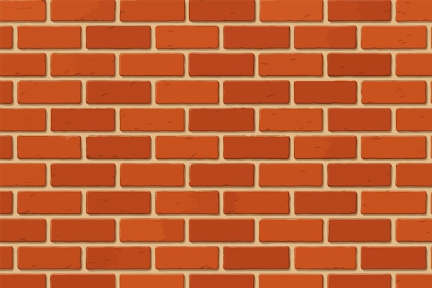 Primer plano de una pared de ladrillo rojo