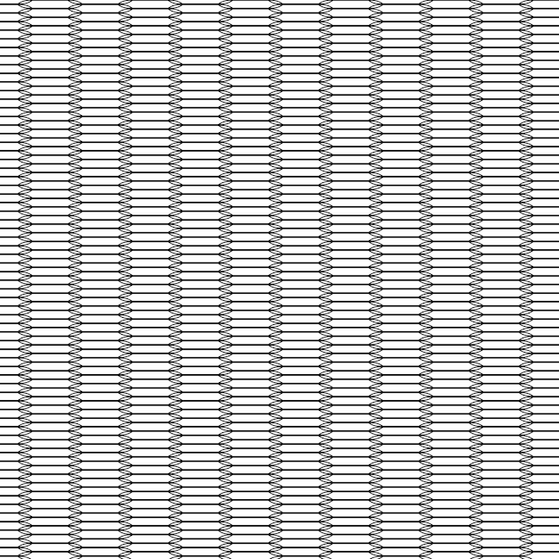 Un primer plano de un patrón de líneas blancas y negras
