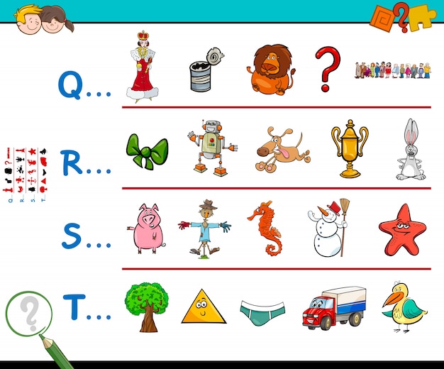 primera letra de una palabra hoja de cálculo educativo