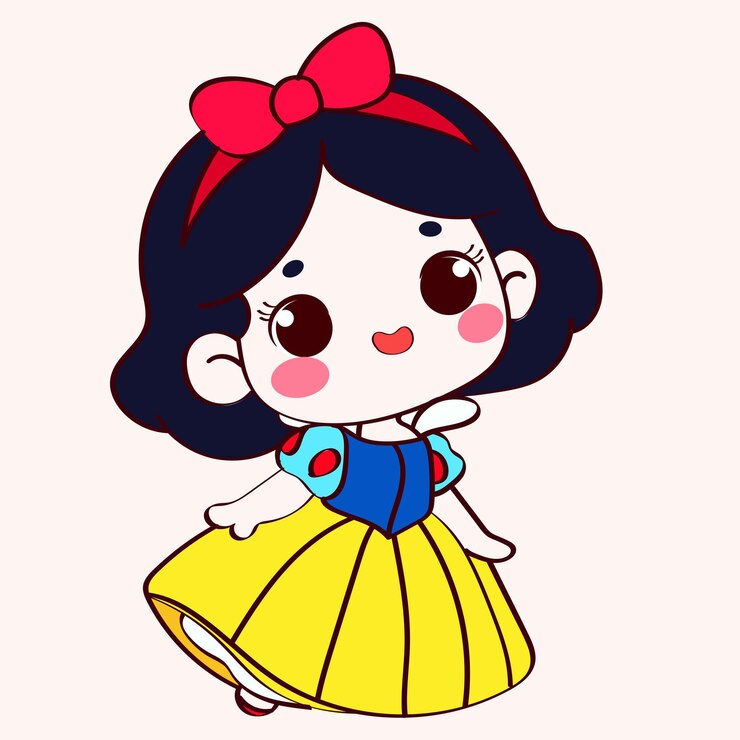 La princesa de la manzana es linda.