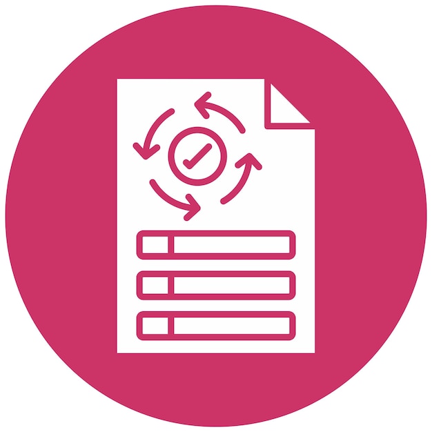 Principios ágiles de diseño vectorial Estilo de icono