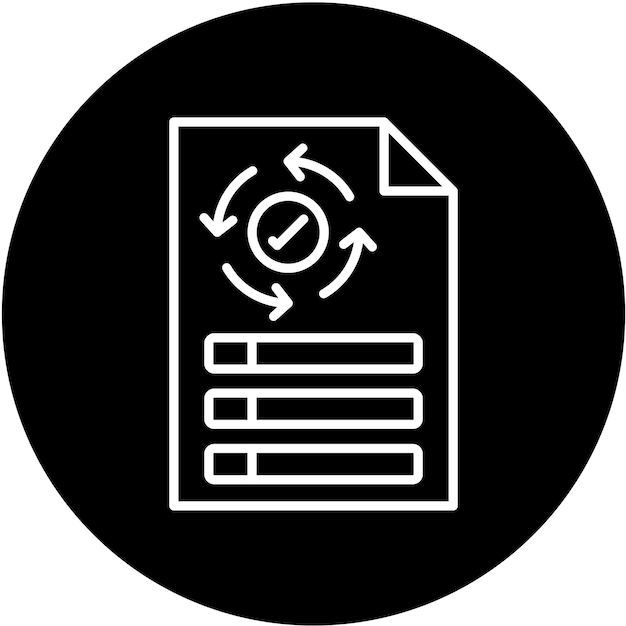 Principios ágiles de diseño vectorial Estilo de icono