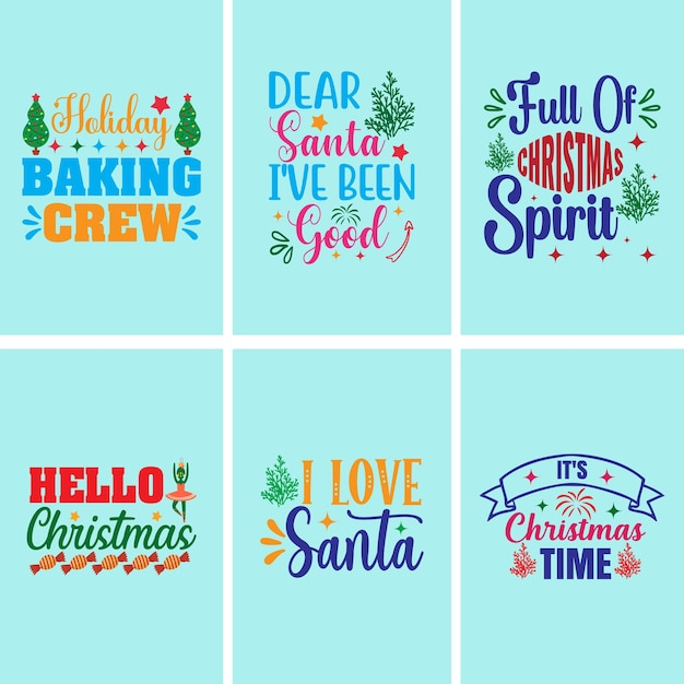 Vector printhello christmas svg bundle (en inglés)