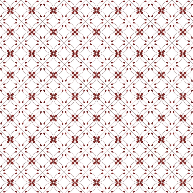 Printvector flor moderno patrón de fondo