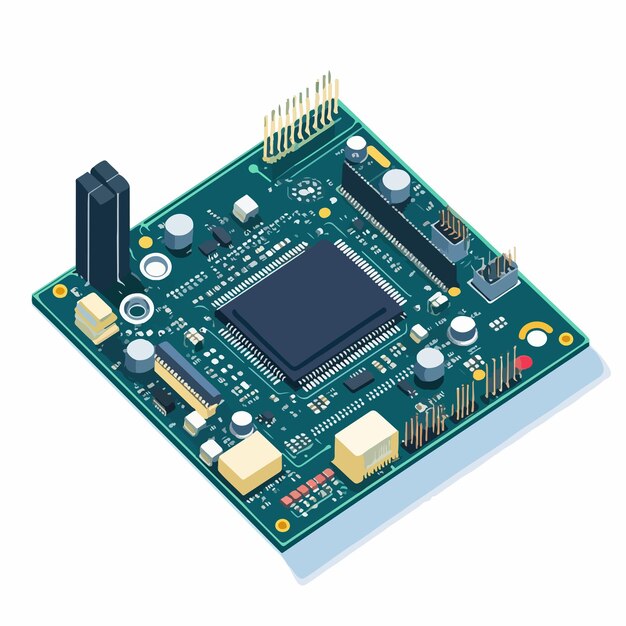 Procesador de placa de circuitos de alta tecnología y tecnología de ingeniería de chips