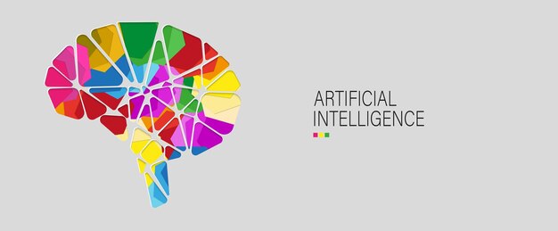 Procesamiento cuántico Aprendizaje profundo Inteligencia artificial Futura nueva tecnología para negocios o presentación científica