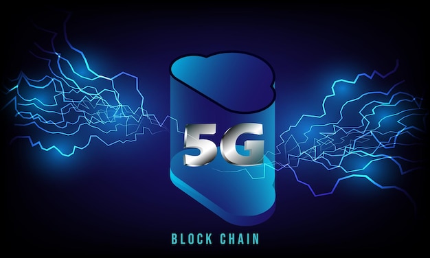 Proceso de carga de la batería en la red 5G conectada al fondo de la tecnología eléctrica