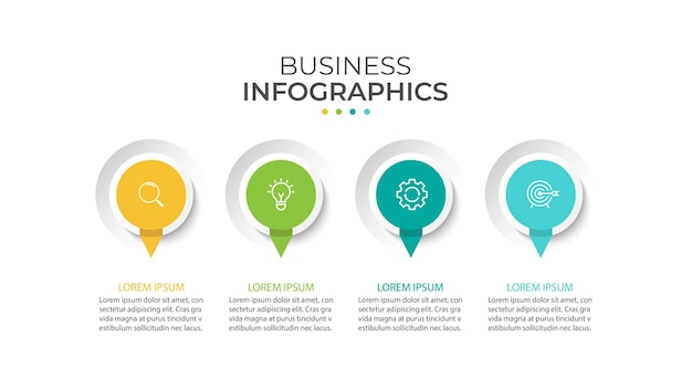 Proceso de infografía empresarial
