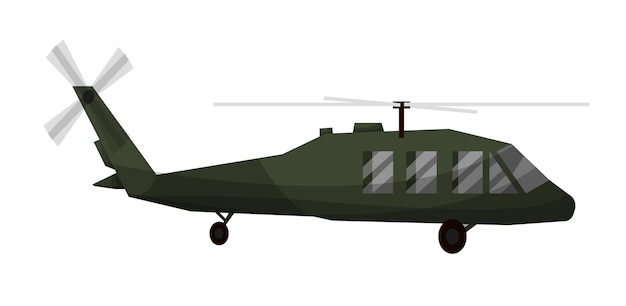 Producción militar nuevo tipo de arma ilustración vectorial plana