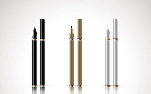 Producto delineador de ojos tricolor