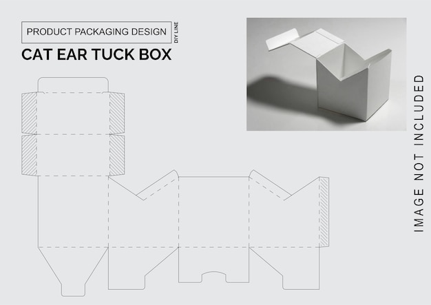 Producto Diseño de empaque Caja para orejas de auto