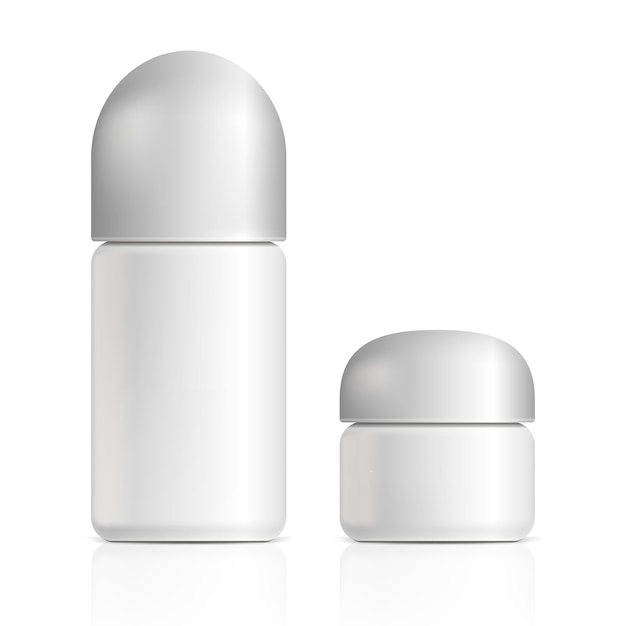 Productos cosméticos. Ilustración aislada