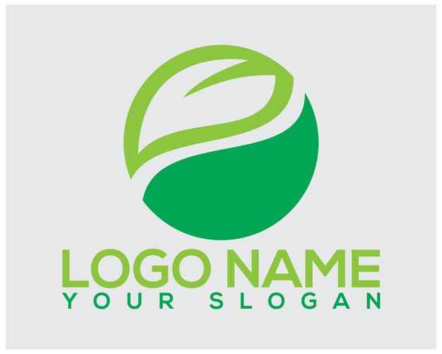 PRODUCTOS ORGANICOS BANER Iconos de hojas conjunto ecología naturaleza elemento hoja verde medio ambiente y naturaleza