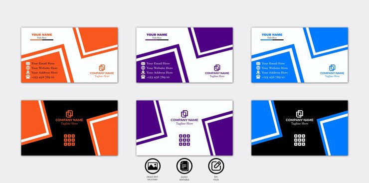 Profesional Moderno Creativo y Limpio Visita a la empresa Identificar el diseño de la tarjeta de visita