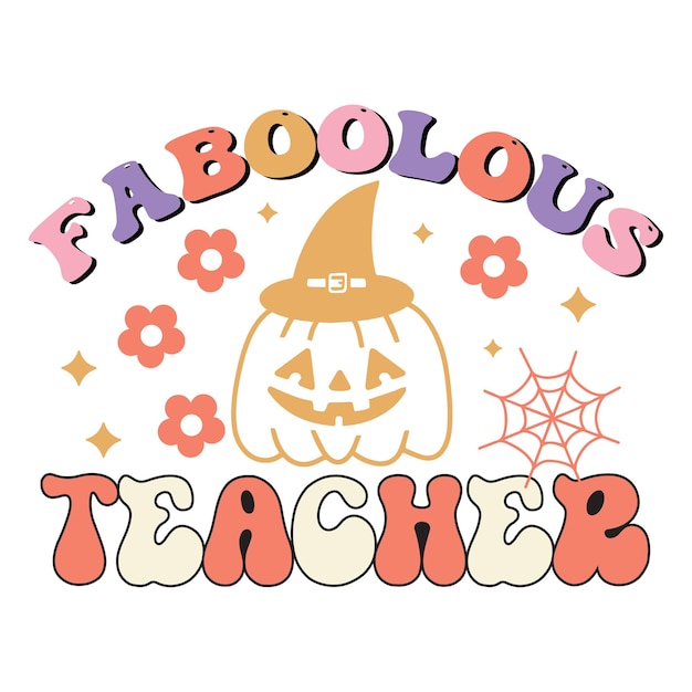 Profesor fabuloso Retro SVG