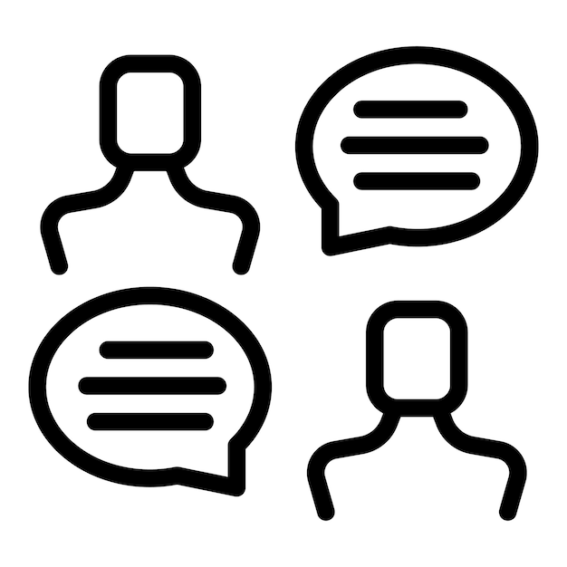 Profesor en línea icono contorno vector Seminario formación Webinar