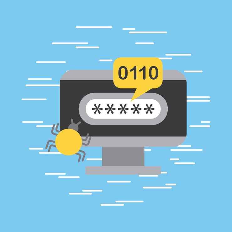 Vector programa informático antivirus
