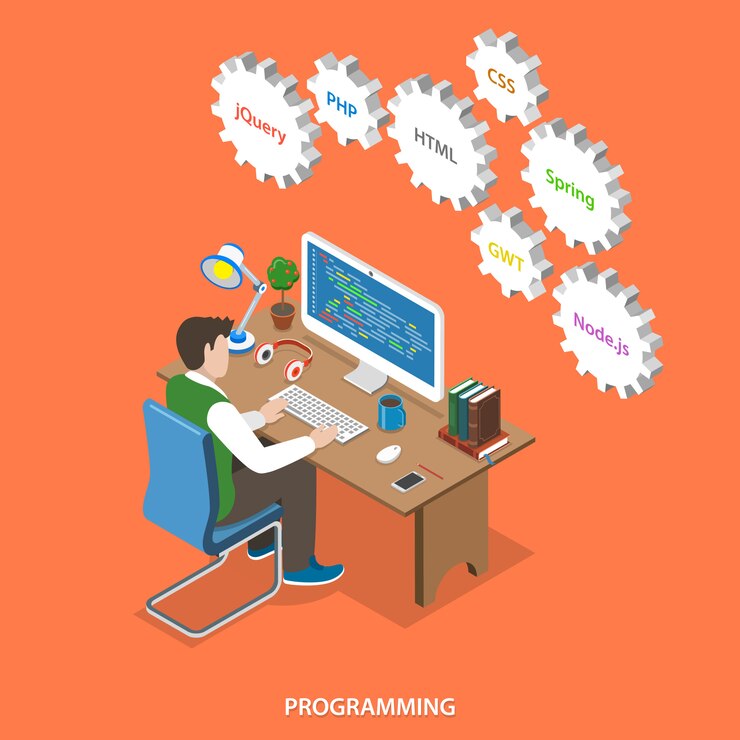 Vector programación y desarrollo de software.