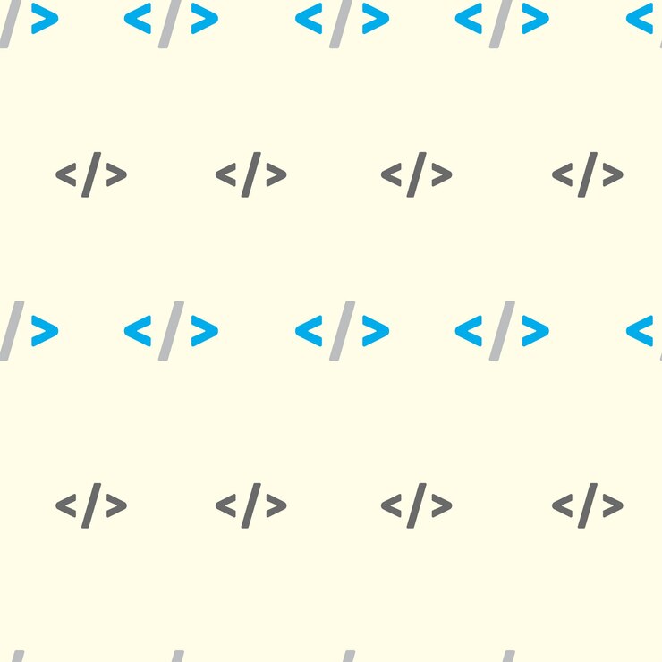 Vector programación de patrones sin fisuras eps 10 vector gratis
